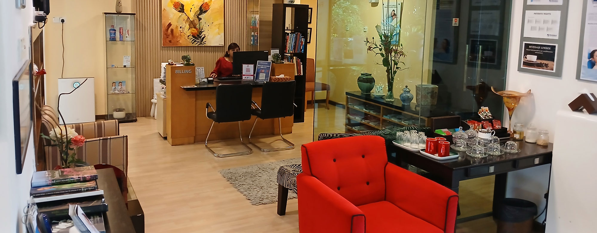 Comfortable & Homely Setting